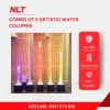 NLT – Combo of 5 artistic water columns DMX512