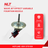 Wave Jet Effect variable fountain nozzle