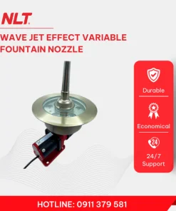 Wave Jet Effect variable fountain nozzle