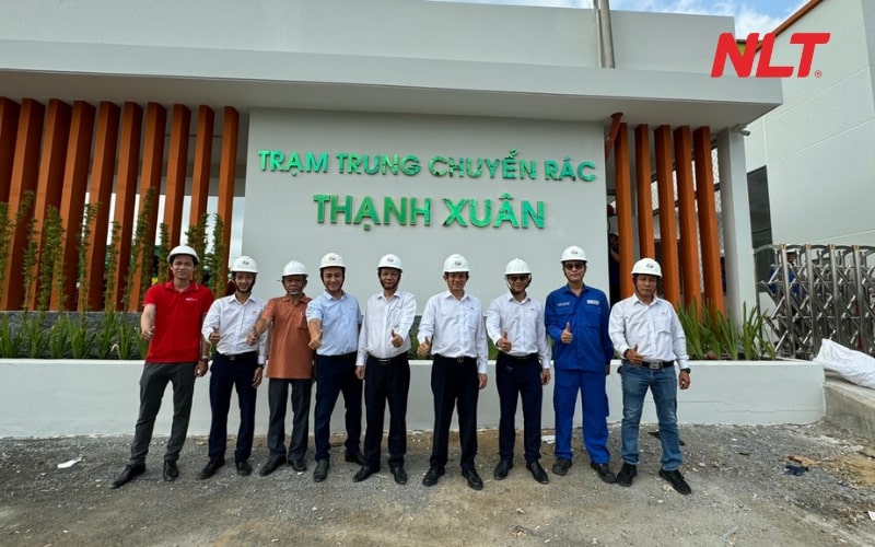 Trạm ép rác hiện đại nhất TP.HCM ứng dụng giải pháp của NLT Group