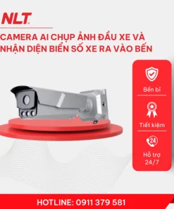 Camera AI chụp ảnh đầu xe và nhận diện biển số xe ra vào bến - DS-TCM403-BI/Hikvision