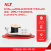 NLT – Installation accessory package: High-quality brackets, electrical wires, switches, network cables, sockets, switches, screws, …
