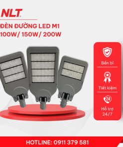 NLT – Đèn đường LED M1, chip SMD 100W/ 150W/ 200W