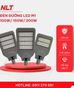NLT – Đèn đường LED M1, chip SMD 100W/ 150W/ 200W