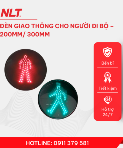 Đèn giao thông cho người đi bộ – 200mm/300mm
