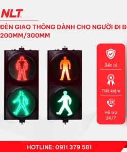 Đèn giao thông dành cho người đi bộ 200mm/300mm