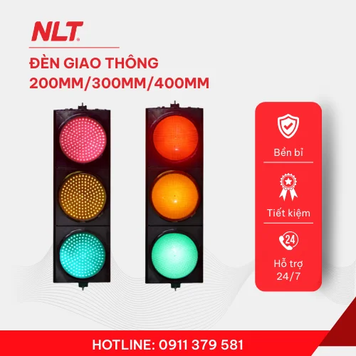 Đèn giao thông 200mm/300mm/400mm