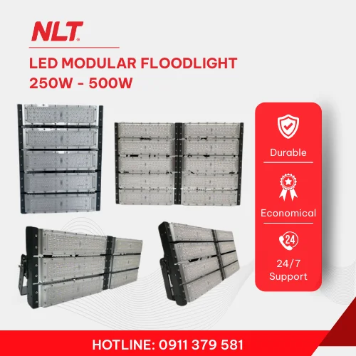 NLT – LED modular floodlight 250W/300W/400W/500W