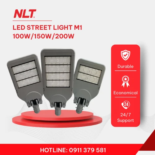 NLT – LED street light M1, SMD chip 100W/150W/200W