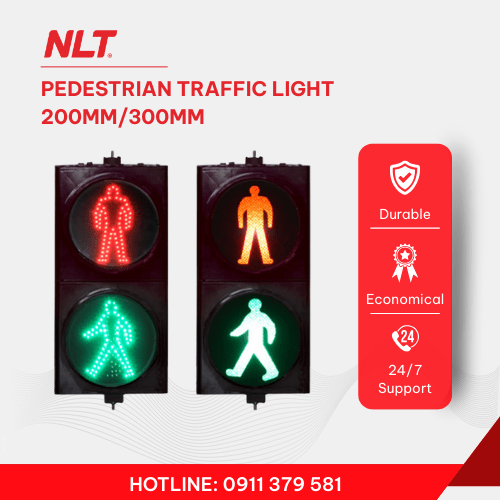 Pedestrian traffic light 200mm/300mm