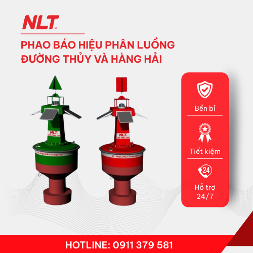 Phao báo hiệu phân luồng đường thủy và hàng hải