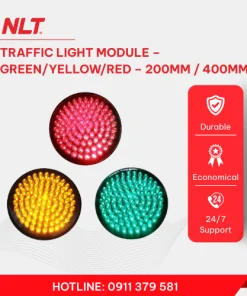 Traffic light module – Green / Yellow / Red – 200mm / 400mm