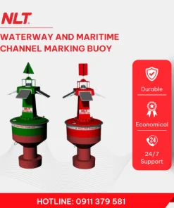Waterway and maritime channel marking buoy