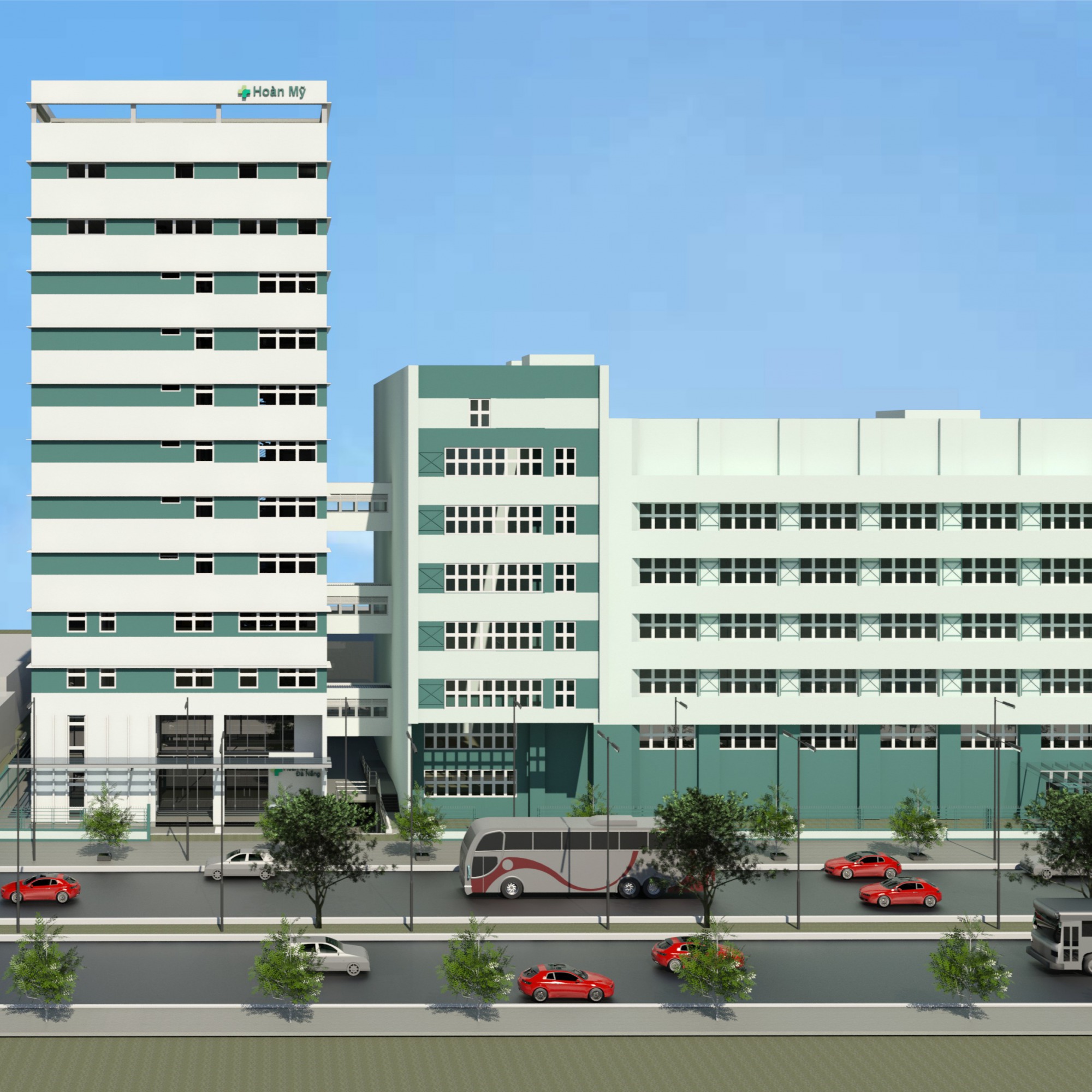 Minh họa hệ thống giao thông thông minh Nam Long