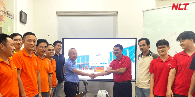 Showcase dự án gia công phần mềm NLT Group - Phần mềm DMS cho KT Group