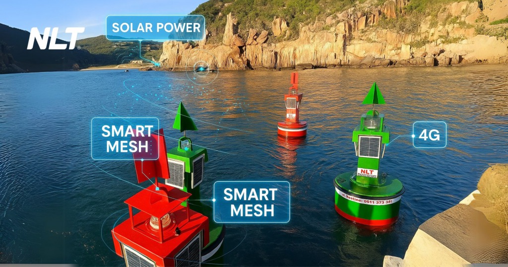 Lợi ích khi ứng dụng Smart Mesh LoRa trong phao đường thủy