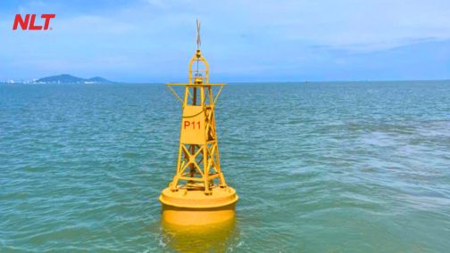 NLT Group hoàn thiện lắp đặt phao báo hiệu hàng hải tại siêu dự án VinGroup lấn biển Cần Giờ