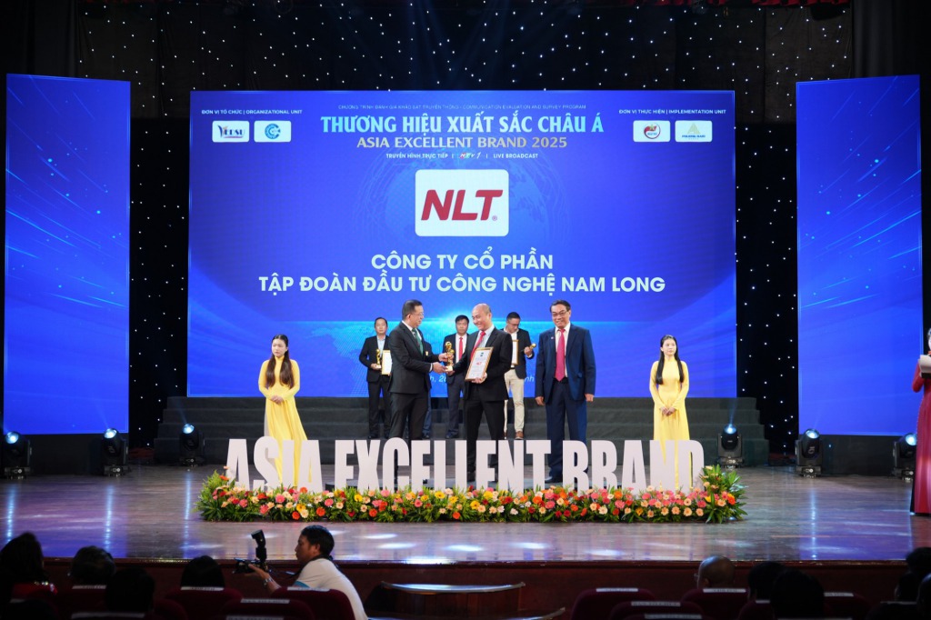 NLT Group vinh danh thương hiệu xuất sắc tại Asia Excellent Brand 2025 như một lời cam kết bền chặt trong việc xây dựng một nơi sống hiện đại và bền vững