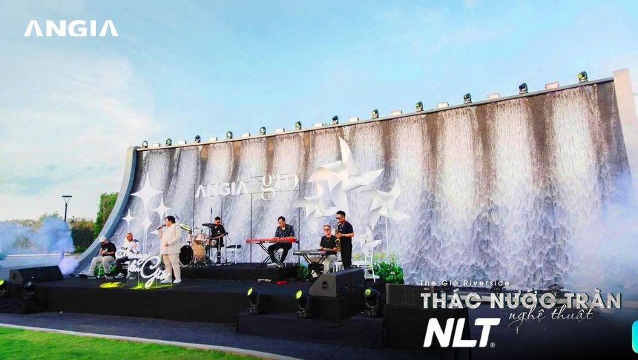 Thác nước tràn đầu tiên tại Việt Nam của NLT Group đã đặt nền móng tiên phong cho xu hướng thiết kế nghệ thuật cảnh quan