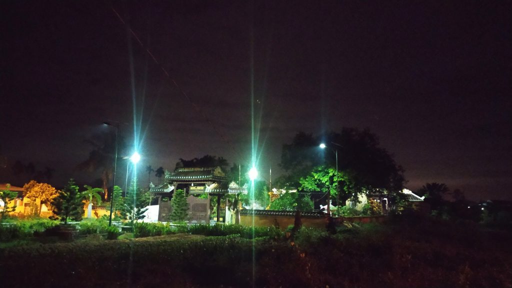 Thi công lắp đặt trọn gói hệ thống chiếu sáng NLMT nhà thờ tộc Nguyễn làng Hương Quế ảnh 2