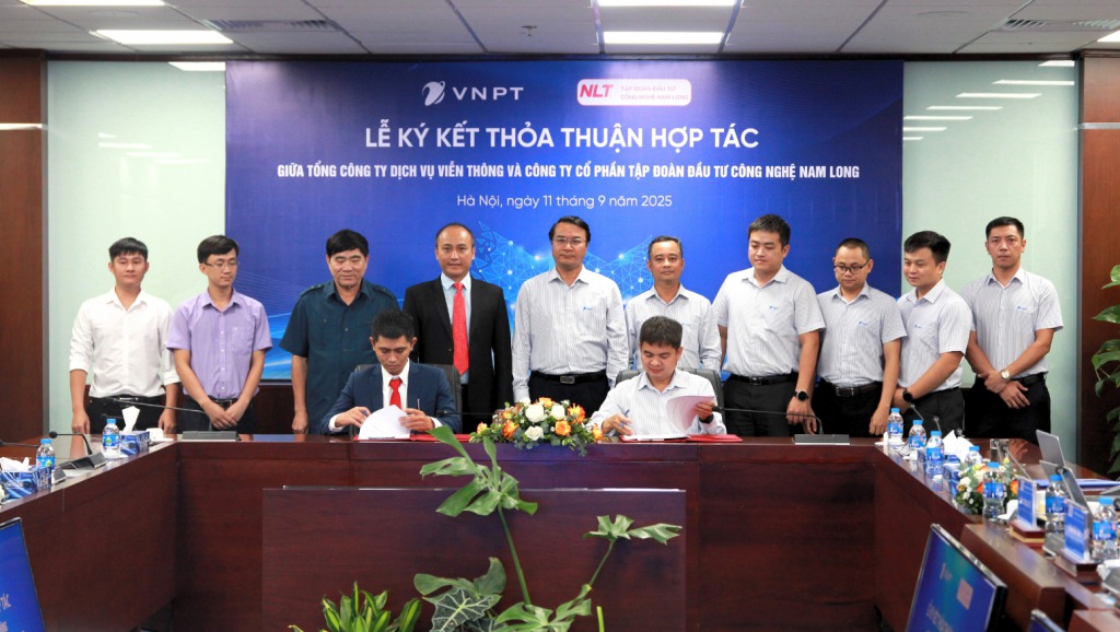 Chiều ngày 11/09 NLT Group chính thức ký kết thỏa thuận hợp tác chiến lược cùng Vinaphone.