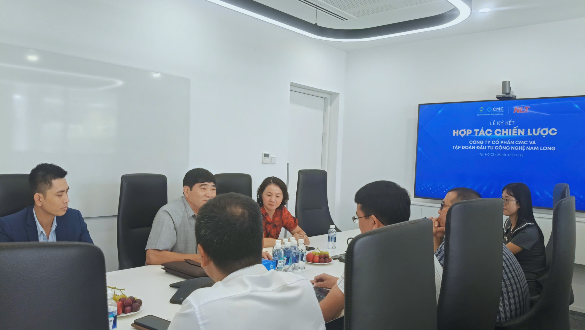 NLT Group và CMC liên minh chiến lược để nâng chuẩn vật liệu dự án cho công trình xây dựng Việt Nam.