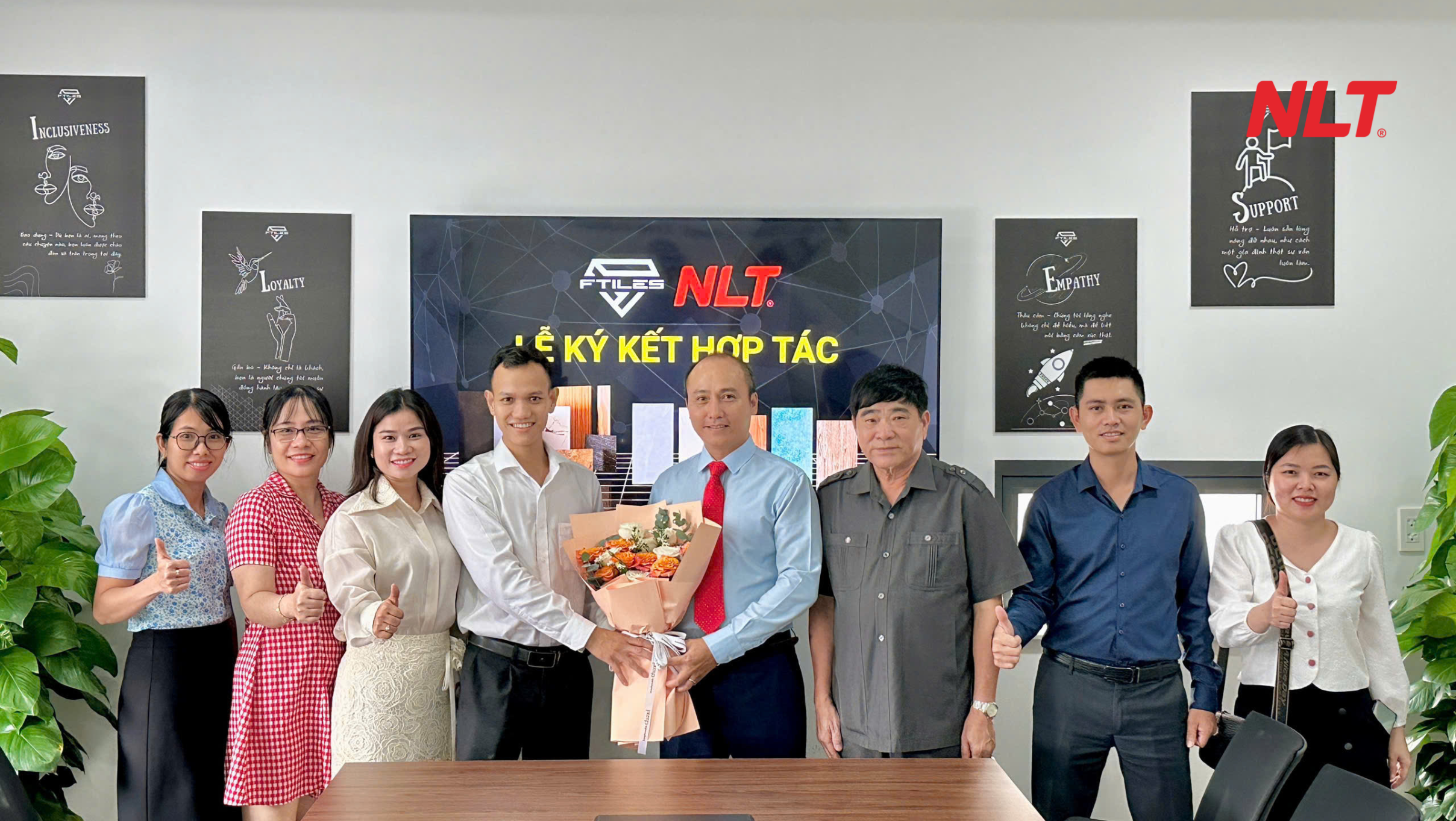 NLT Group ký kết hợp tác chiến lược với Tập đoàn Gạch Millennium Ấn Độ