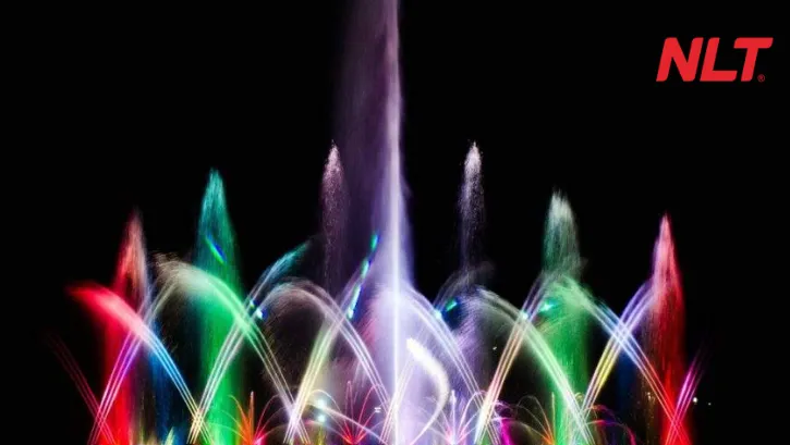 Công trình nhạc nước NLT Group đảm bảo hiệu ứng trình diễn đẹp, đồng bộ và bền vững