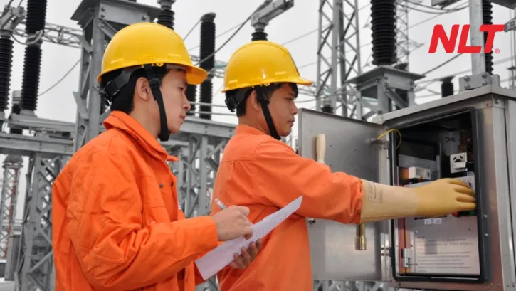 Đội ngũ kỹ sư NLT Group phối hợp kỹ thuật tại hiện trường