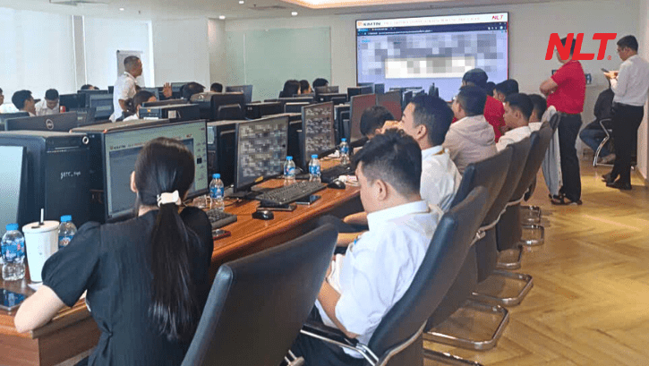 Song song với DMS & TMS, NLT Group cũng tham gia dự án quản lý kho bằng Barcode trên SAP WM, MM cho Kim Tín Group