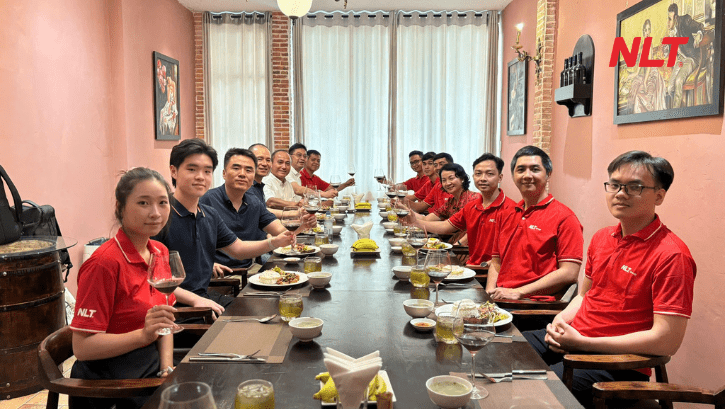 Buổi ăn trưa ấm cúng giữa đội ngũ NLT Group cùng đối tác chiến lược