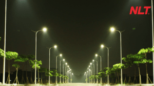 Hệ thống đèn đường thông minh giúp chiếu sáng đồng đều, tiết kiệm năng lượng và vận hành hiệu quả