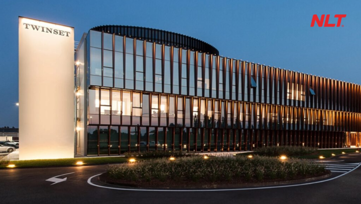 Chiếu sáng mặt dựng tinh gọn cho khối văn phòng hiện đại