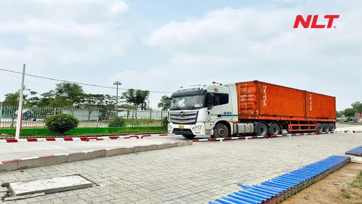 Giải pháp cân xe thông minh tại cảng và logistics