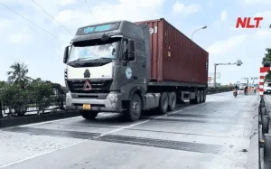 Giải pháp WIM của NLT Group cân xe khi di chuyển, kiểm soát tải trọng tự động, hiệu quả và minh bạch