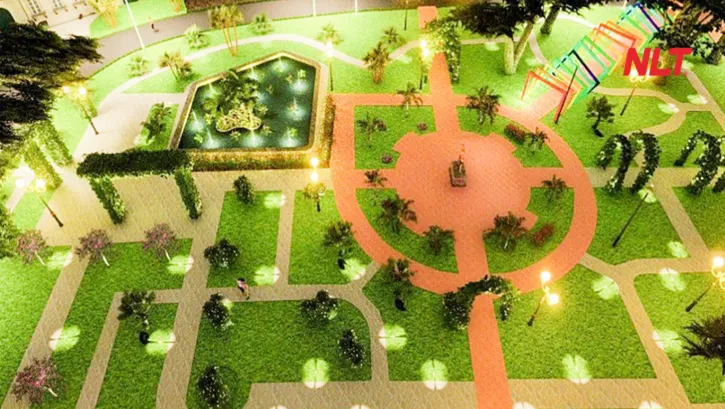Không gian công viên an toàn giàu thẩm mỹ nhờ hệ thống chiếu sáng được tổ chức bài bản