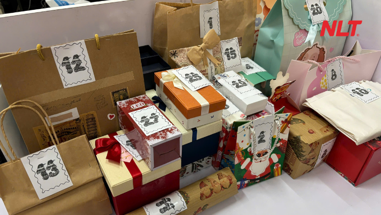 Những món quà nhỏ được chuẩn bị cho đêm tiệc Giáng sinh 2025 tại NLT Group