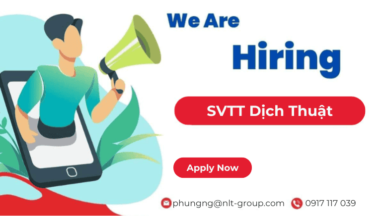 NLT Group tuyển dụng 2025 sinh viên thực tập Dịch Thuật