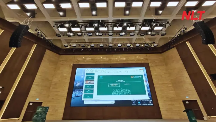 Thiết bị được điều phối theo từng bước vận hành, đảm bảo đồng bộ các hạng mục trong suốt thời gian diễn ra hội nghị