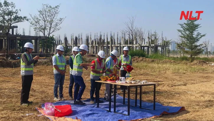 Groundbreaking ceremony for the 33 low-rise villas at the Aqua City project, Dong Nai