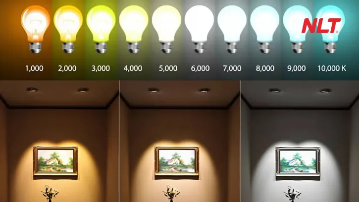 Màu ánh sáng ảnh hưởng trực tiếp đến chất lượng thẩm mỹ của hệ thống chiếu sáng nghệ thuật