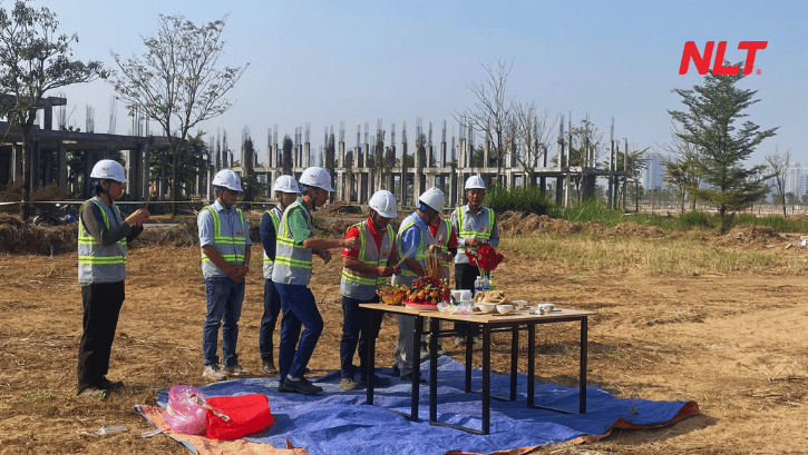 Nghi thức động thổ dự án Aqua City, Đồng Nai hạng mục 33 căn biệt thự thấp tầng