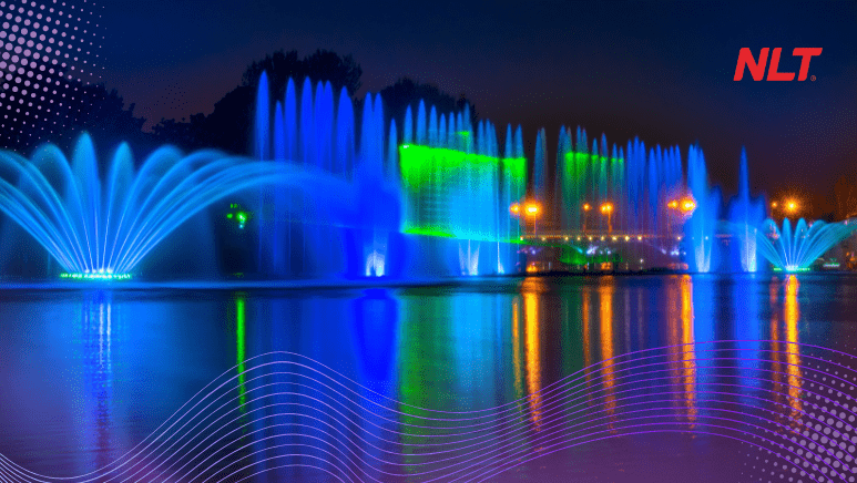 Nhạc nước nghệ thuật Khu đô thị Phú Cường rực rỡ dịp Tết Bính Ngọ 2026