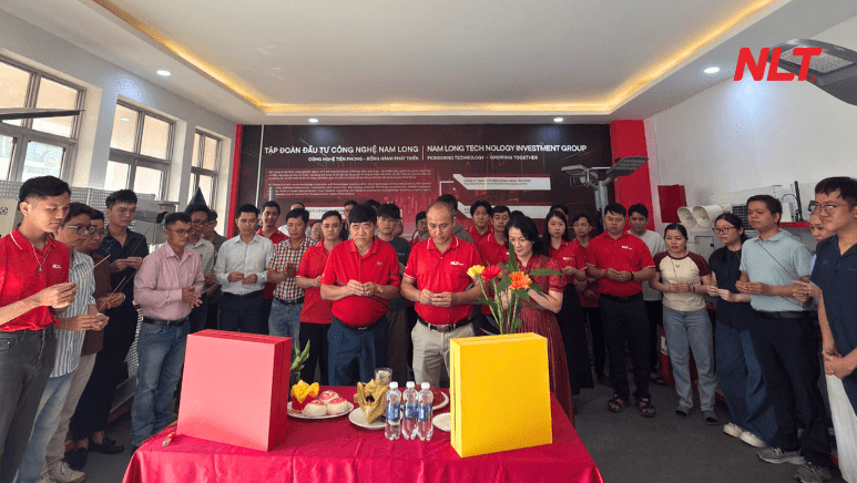 Không khí khai xuân ấm áp tại NLT Group trong ngày trở lại làm việc sau Tết 2026