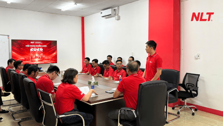 Lãnh đạo các Ban chiến lược NLT Group thảo luận mục tiêu và kế hoạch hành động 2026