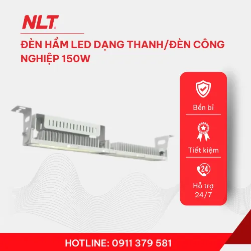 Đèn hầm LED dạng thanh đèn công nghiệp 150W