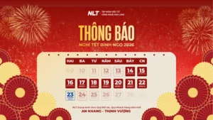 Thông báo nghỉ Tết Bính Ngọ 2026 - NLT Group