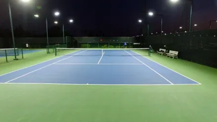 Ứng dụng đèn pha LED 300W sân tennis ngoài trời