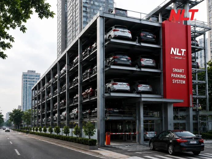NLT Group provides the No.1 smart parking system in Vietnam
