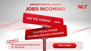 Job Opportunity ElectricalPower systemLighting engineer